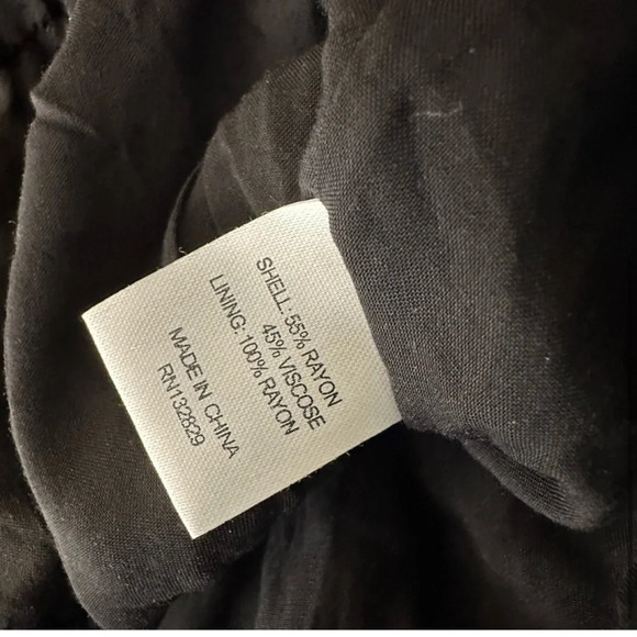 Majorelle Yasmín Tie Trap Top in Black Woodland Size XXS - Picture 3 of 5